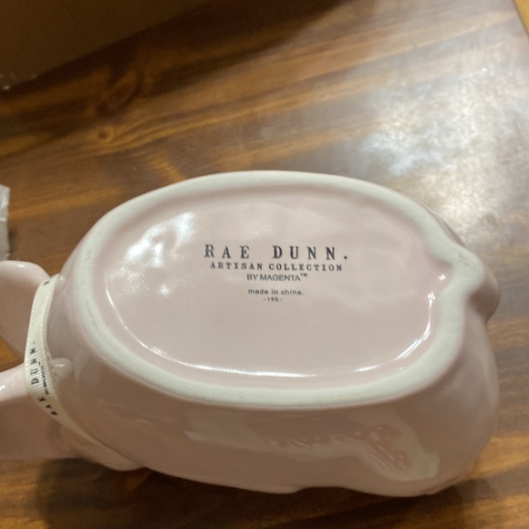 Rae Dunn pink rabbit - Picture 3 of 8